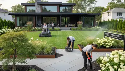 Landscaping service in Columbus, OH by Landscapers Columbus Ohio for residential and commercial properties