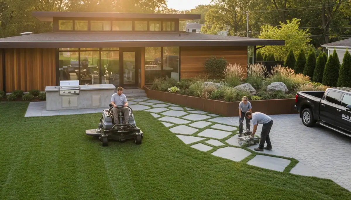 Landscape services in Columbus, OH for residential and commercial properties