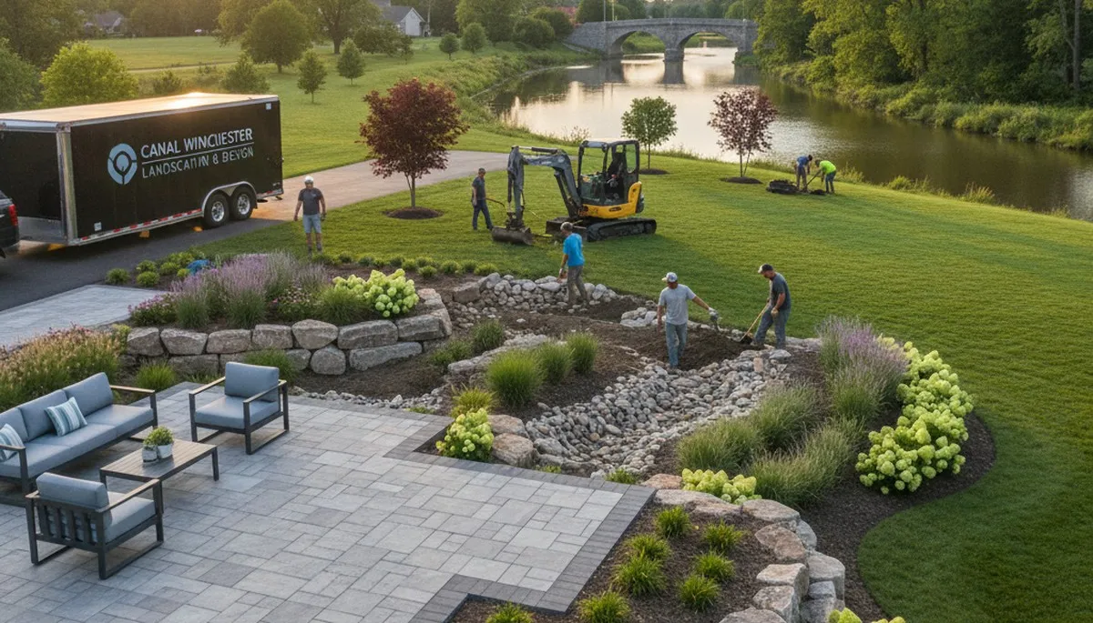 Columbus, OH landscaping service for lawn care, garden maintenance, and yard cleanup