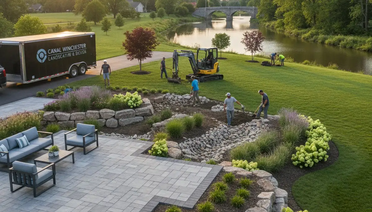 Columbus, OH landscaping service for lawn care, garden maintenance, and yard cleanup