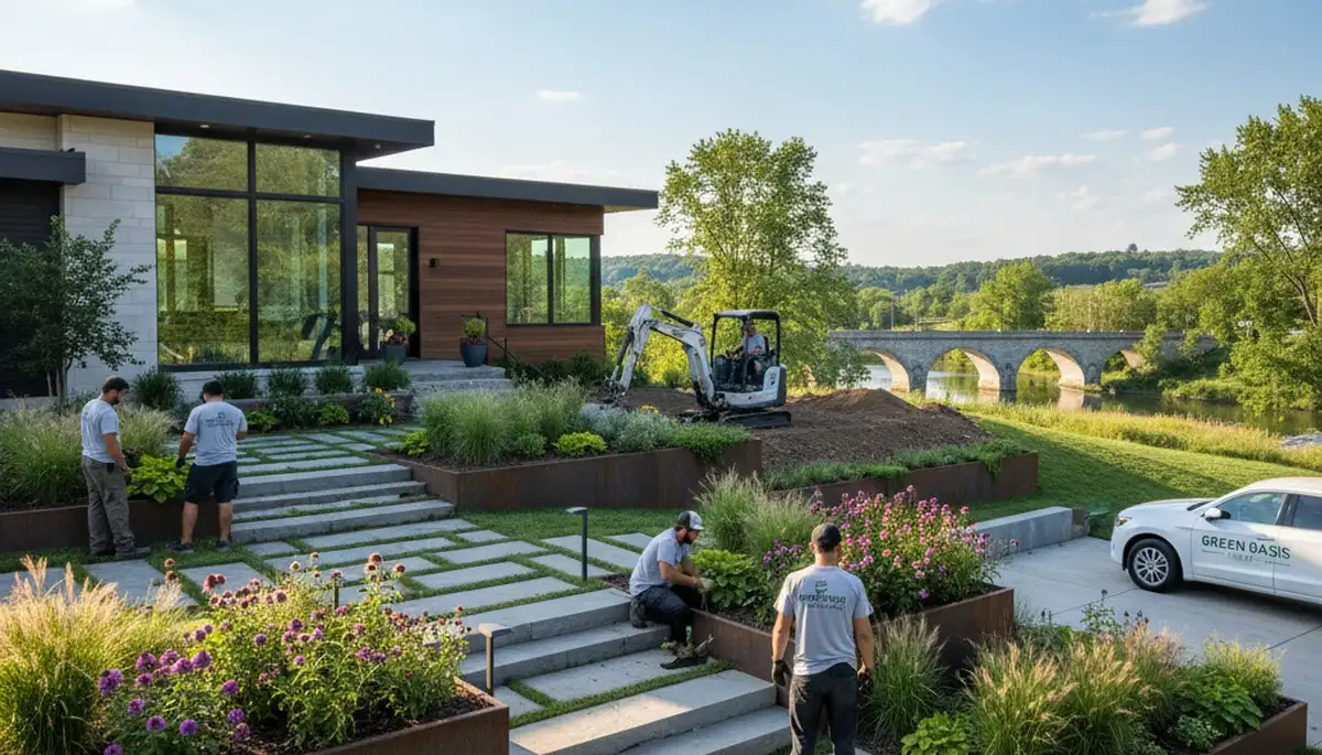 Landscaping services in Columbus, OH for residential and commercial outdoor spaces