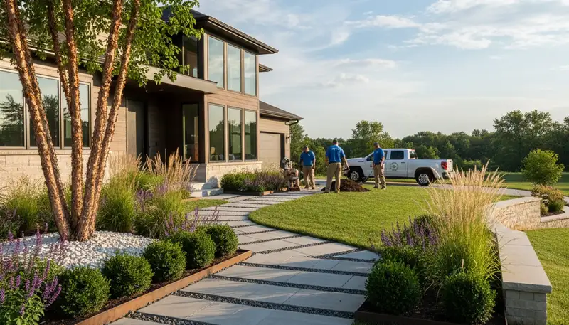 Landscaping services in Columbus, OH by Landscapers Columbus Ohio