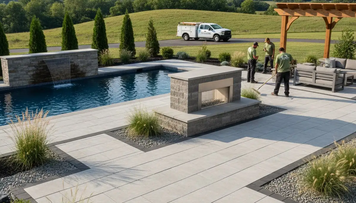 Landscaping service in Columbus, OH for residential and commercial outdoor maintenance