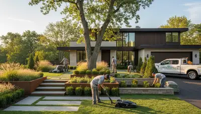 Columbus, OH landscaping service for residential and commercial outdoor maintenance