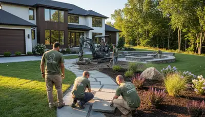 Landscaping service in Columbus, OH by Landscapers Columbus Ohio