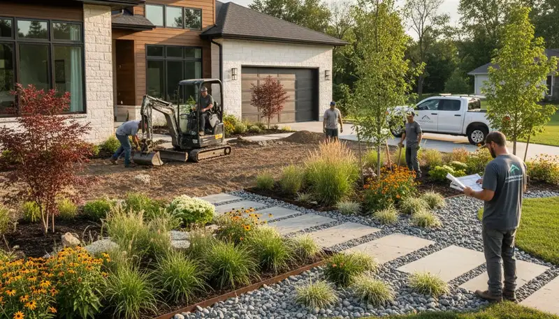 Columbus, OH landscaping services for residential and commercial lawn care and outdoor maintenance