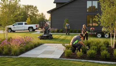 Landscape design and lawn care services in Columbus, OH for residential and commercial properties