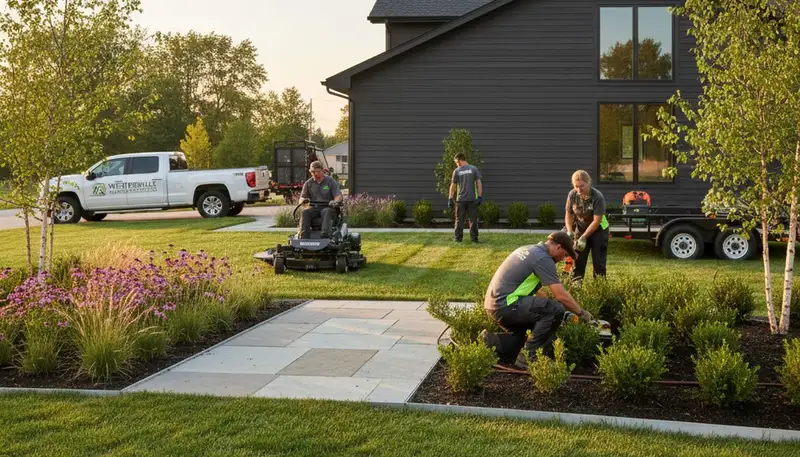 Landscape design and lawn care services in Columbus, OH for residential and commercial properties