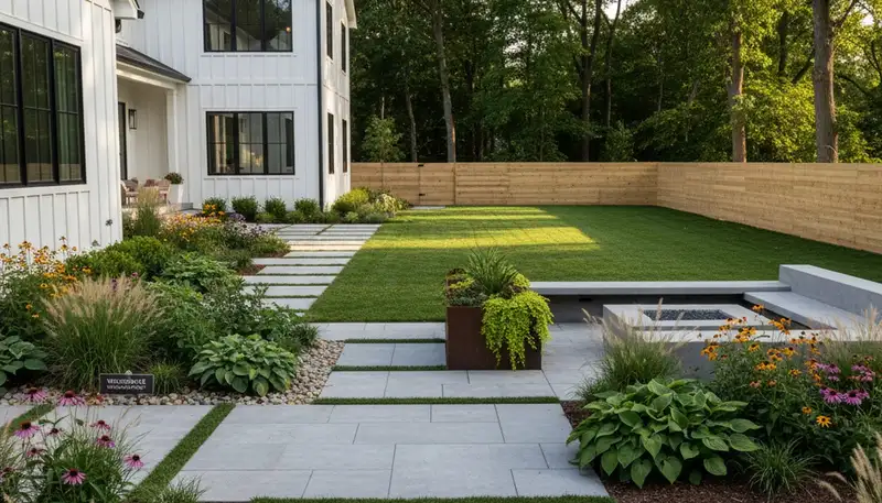 Landscaping service in Columbus, OH for residential and commercial outdoor maintenance and design