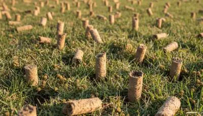 Compacted lawn soil needing aeration service by Chop Chop Landscaping in Columbus, OH